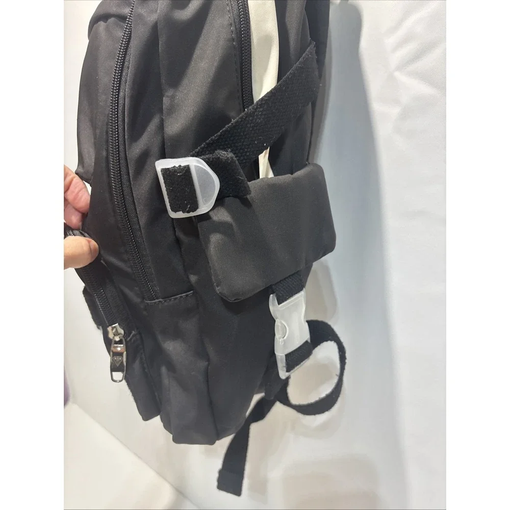 HIDDS LAPTOP BACKPACK 19 Inch Black School Bag College Back Pack Pockets